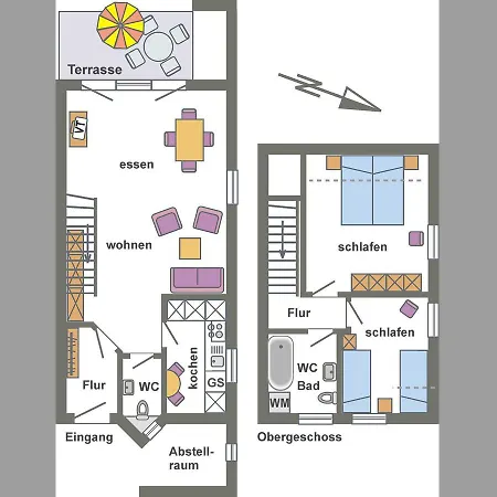 Feriepark Freesenbruch -reihenhaus 8c *
